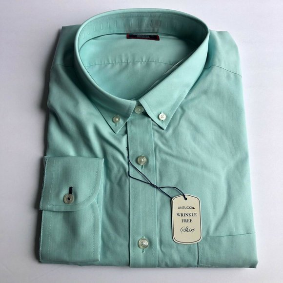 UNTUCKit Other - NEW UNTUCKit Portan Dress Shirt Light Green